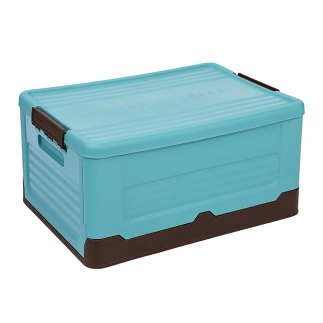 Storage Box Large Capacity Heat Resistant Plastic Folding Toys Organizer Holder for Home