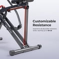 thumbnail image 2 of Sunny Health & Fitness Duo Motion Row et Squat Assist, Entraîneur Polyvalent pour Entraînements Multifonctionnels avec Résistance Réglable, Installation Facile et Pliable, Machine d’Exercice pour les, 2 of 6