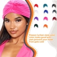 thumbnail image 4 of tredstone Bonnet Tricoté Plissé Pré-Noué pour Femme, Couvre-Chef, Turban de Soleil, 4 of 9