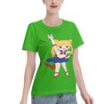 thumbnail image 2 of T-Shirt Basique à Manches Courtes pour Femmes Sailor Moon Édition Q Tsukiha, 2 of 6