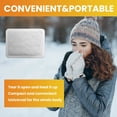 thumbnail image 2 of Coussins Chauffants Portables d'Hiver pour Chaleur Corporelle et Temps Froid, 2 of 4