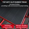 thumbnail image 3 of BeesClover Heavy Duty Steel Plyo Box for Exercise (12, 18, 24, 30 Inch) with Rubber Pads, Plyometric Jumping Box Metal Exercise Step Up Box for Strength Training, Conditioning & Step Up Workouts, 3 of 7