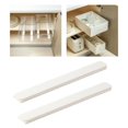 thumbnail image 4 of DOLITY 2 Pieces Bins Pull Out Rail Storage Basket Slide Track for Bedroom Baskets Cabin, 4 of 8
