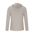 thumbnail image 4 of CEHVOM Chandail à Capuche de Sport Ajusté pour Hommes, Manches Longues, Mode Décontractée, 4 of 8