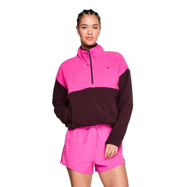 Athletic Works Women's Half Zip Sweatshirt