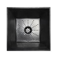 thumbnail image 2 of Tierra Verde 12" x 13" Sonata Square Planter In Slate, Made from recycled materials, 2 of 5