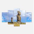 thumbnail image 2 of Ahu Tahai et Ahu Ko Te Riku - Impression d'Art Photo de Paysage sur Toile, 2 of 3