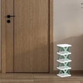 thumbnail image 4 of Boovnll Household Space Saving Storage Plastic Multi-layer Shelf Small Shoe Cabinet, 4 of 7