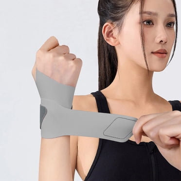 TopLLC Sports Wristband Reinforced Straps Breathable Adjustable Support Suitable For Tennis Badminton And Gym Sports Polyester wristband