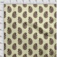thumbnail image 3 of oneOone Cotton Silk Fabric Paisley Block Print Fabric BTY 42 Inch Wide, 3 of 4