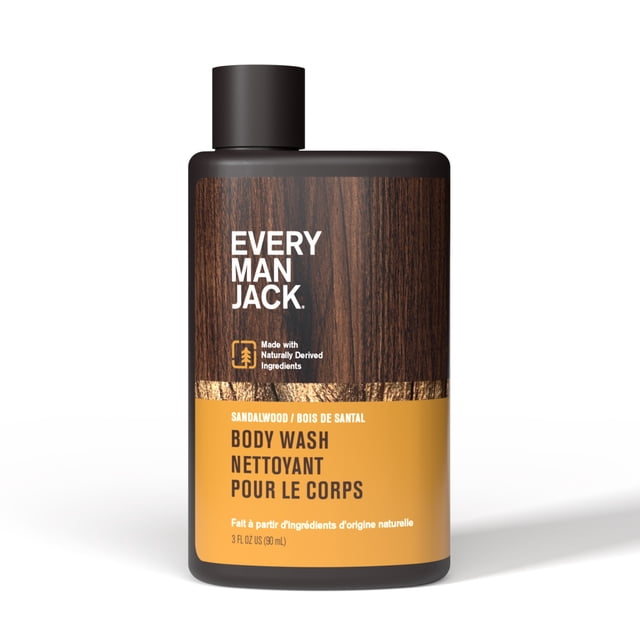 Every Man Jack Body Wash Travel Flask 90ml