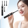 thumbnail image 1 of Danhjin Electric Toothbrush Toothbrush,Low Noise, Portable, Smart Timer Toothbrush IPX7 Water Toothbrush Vibration,8 Cleaning Modes, 4 Brush Head Toothb, 1 of 7