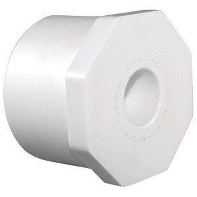 Raccord de Tuyau sous Pression en PVC Schedule 40, Bague de Réduction, Blanc, 1-1/2 x 3/4 Po. -PVC 02108 1600HA