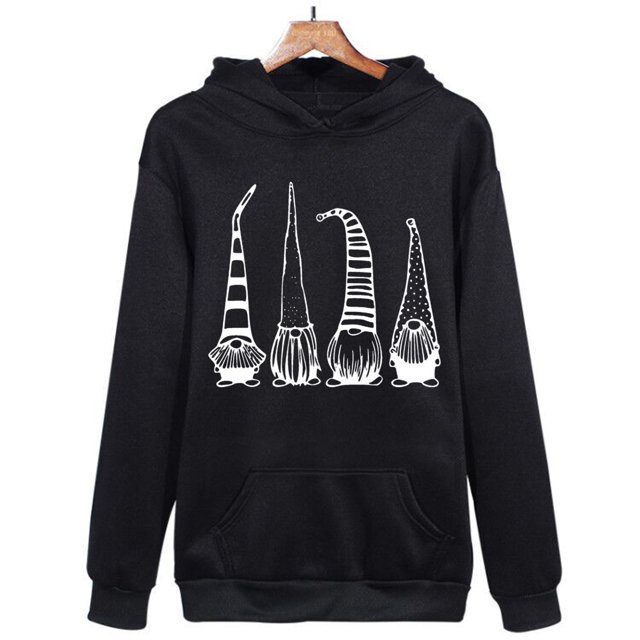XZNGL Womens Print Long Sleeve Hoodie Sweatshirt