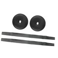 thumbnail image 3 of Xuanheng 2 Pcs Poignée de Cymbale Réparation Instrument de Percussion de Marche Ceinture de Cymbale Noir, 3 of 8