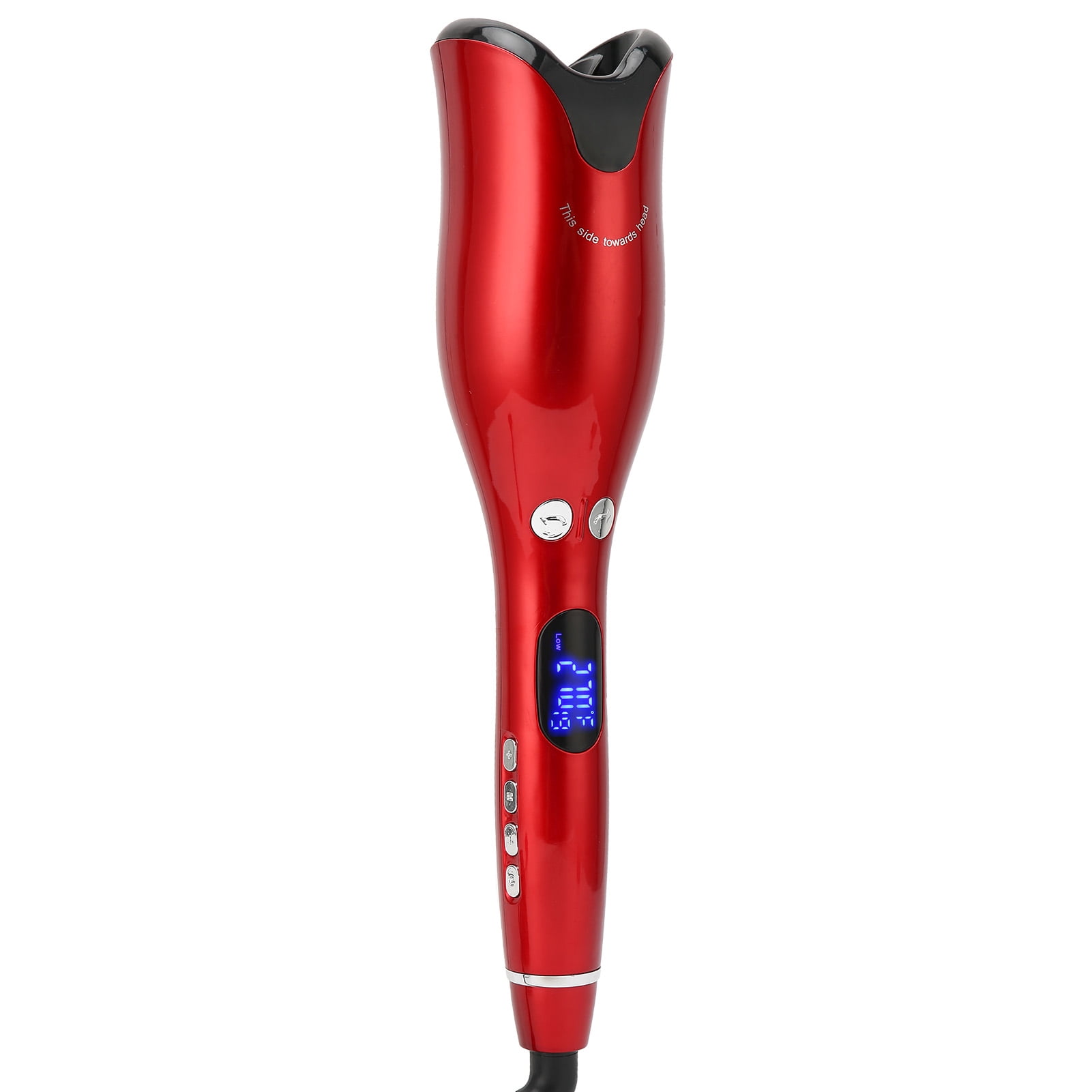 Loewten Rotating Barrel Hair Curling Wand, Safe Automatic Curling Iron Wand For Home For Life For Studio For Travel