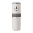 thumbnail image 1 of Luzkey Portable Pour over Coffee Maker Electric Coffee Grind Convenient Reusable Pourover Grind and Brew for Camping Travel Office Beige, 1 of 8