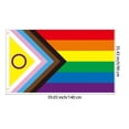 thumbnail image 3 of Sentmoon Pride Flag Pride Flag Progress LGBT Flags 3x5 Outdoor Bisexual All Inlcusive Pride Flag Heavy Duty Polyester Flags Deco Bisexual Lesbians Deals of the Day Clearance Prime, 3 of 8