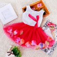 thumbnail image 1 of Été Enfants Bébés Filles Enfants Robe Tutu Princesse Dentelle Nœud Fleur Robe Sans Manches Robe de Fête Mini Robe Filles Vestidos Vert 4T, 1 of 6