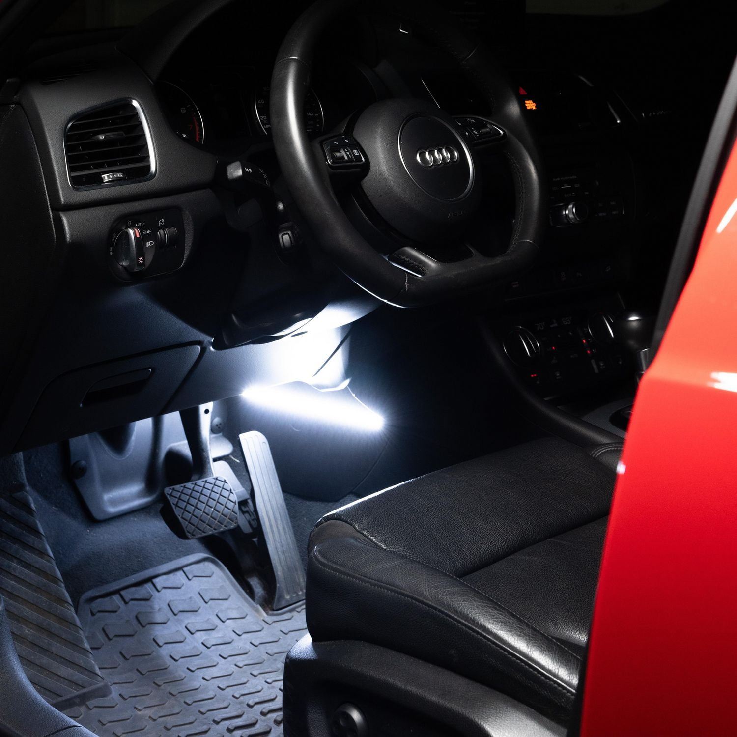 Trousse de base de bandes lumineuses à DEL Max d’Alpena pour l’intérieur et l’extérieur – Rouge