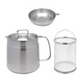 thumbnail image 4 of simhoa Stainless Steel Deep Fryer Pot Frying Basket Nonstick Universal French Fries Pot 1.5L, 4 of 8