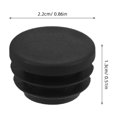 thumbnail image 3 of Miangastore 40 Pcs Round Plastic Hole Plugs Inserts End Caps For Tubing Hardware Plug Fences Glide Protection From Chair Legs And Furniture, 3 of 8