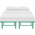 thumbnail image 5 of Modway Horizon Remplace le Sommier - Cadre de Lit en Métal Pliable, Double, Vert, 5 of 5
