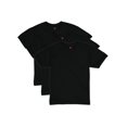 thumbnail image 1 of Hanes Garçons EcoSmart T-Shirt à Manches Courtes Valeur Lot de 3, m, Noir, 1 of 2