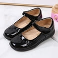 thumbnail image 2 of MIASHUI Chaussures Mary Jane d'Uniforme Scolaire pour Filles, Confortables, Bout Rond, Ballerines Habillées, Noir, 7-8 Ans, 2 of 8