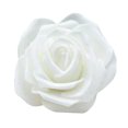thumbnail image 2 of transemion Pack of 50 Artificial Bionic Flowers PE Foam Simulation Roses Fake Flower Decorations Wedding Party Engagement Presents White, 2 of 9