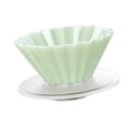 thumbnail image 3 of GROWTH TANK Tasse Filtre à Café en Résine Réutilisable pour Café Filtre Goutte à Goutte pour Camping Voyage Transparente et Verte, 3 of 9