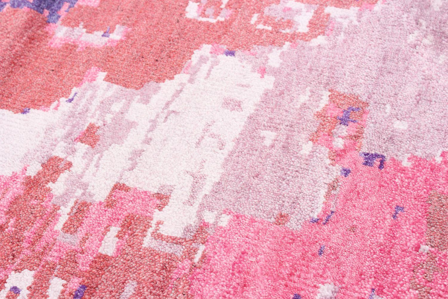 ECARPETGALLERY Tapis Noué à la Main pour Salon, Salle à Manger et Chambre à Coucher Style décontracté Collection Jules Oushak 5'9" x 7'10" en Brun