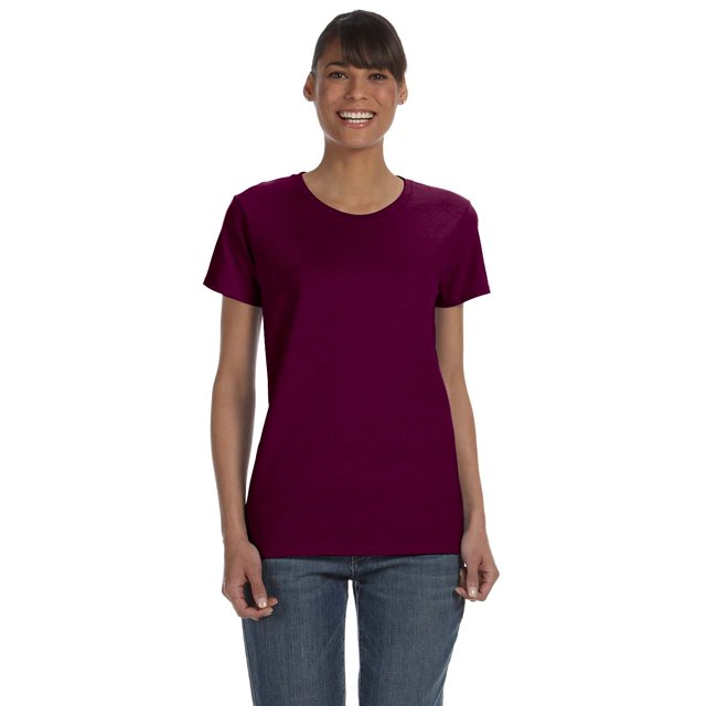 Gildan T-shirt pour Femmes en Coton Épais