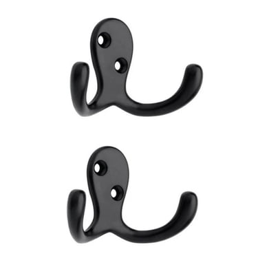 era Welcome Hook, 2-pack Black