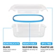 thumbnail image 2 of Stelive 10 pcs Glass Storage Food Containers, Glass Meal Prep Containers, Airtight Lunch Bento Boxes with Snap Locking Leakproof Lids for Microwave, Oven, Freezer and Dishwasher, 2 of 12