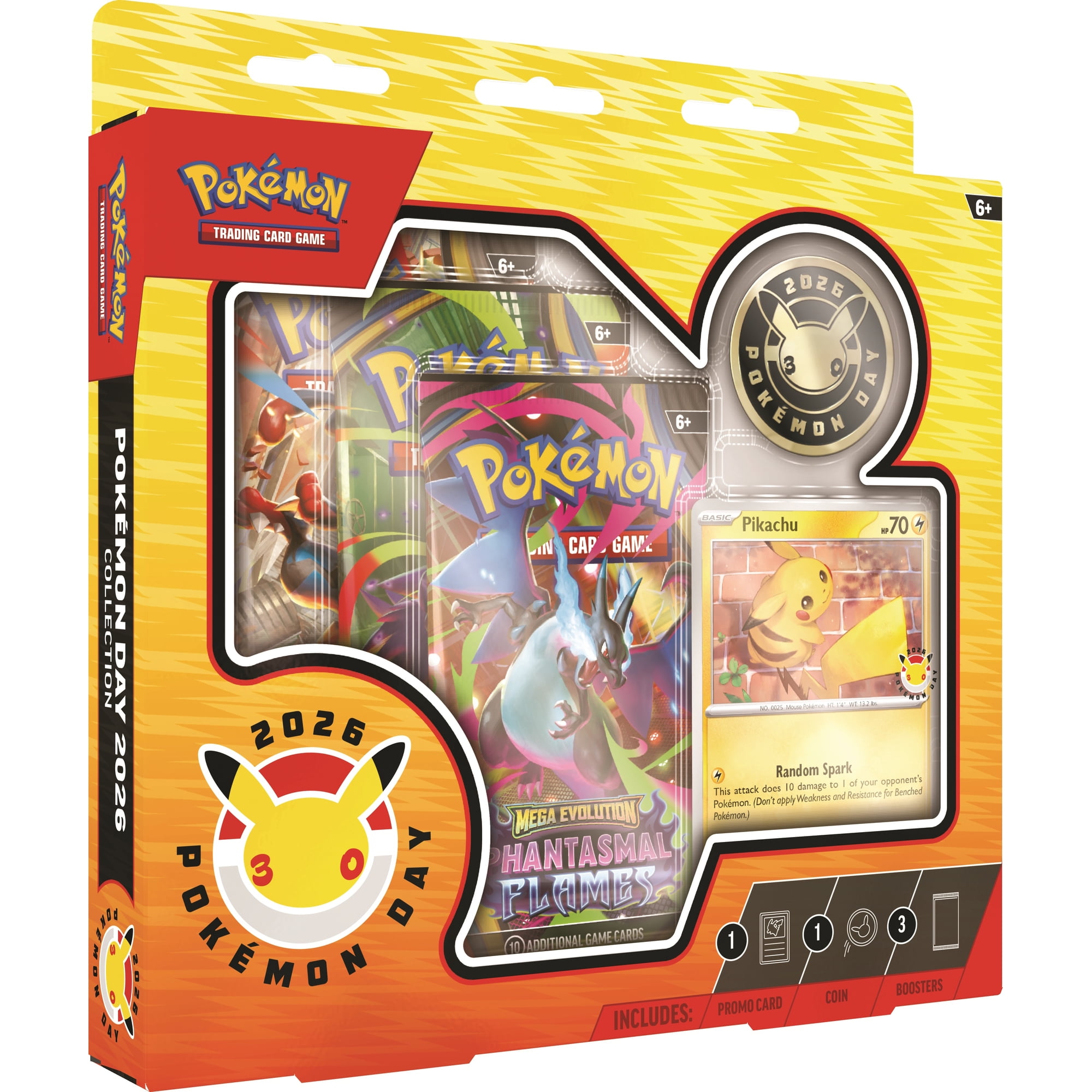 最安値(計6箱) 30周年Pokémon Day Collection 2026 Pokémon TCG: Pokémon Day 2026 Collection - Walmart.ca