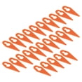 thumbnail image 3 of Plastic Trimming Blade, 25PCS Lawn Mower Replacement Blades Lightweight  For Garden Devices Orange, 3 of 8