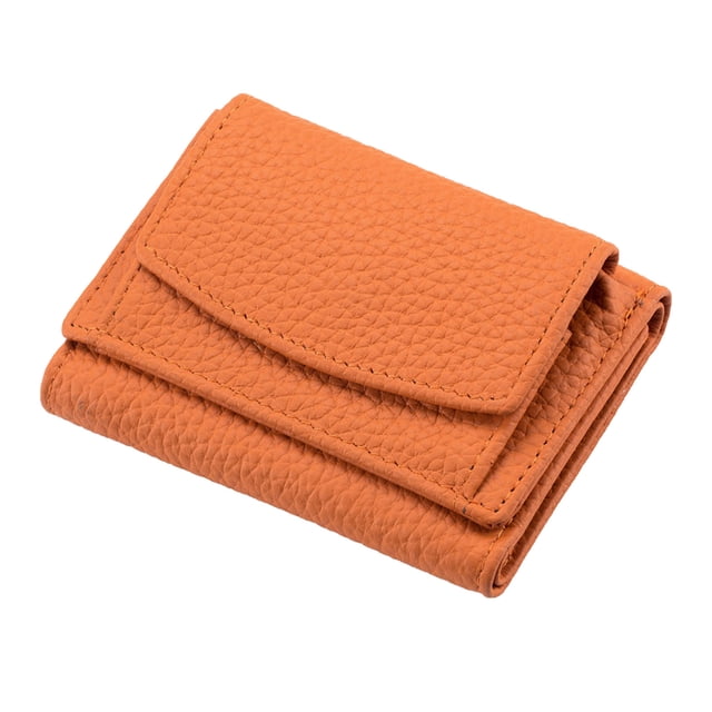 TopLLC Wallet Mini Small Wallet Women's Ultra-thin Top Layer Cowhide