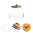 thumbnail image 3 of 1pc Kitchen Tea Sealed Container Practical Glass Storage Jar Food Can (650ML), 3 of 7