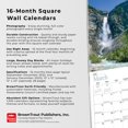 thumbnail image 2 of Magnificent Rockies | 2023 12x24 Inch Square Wall Calendar, 2 of 8