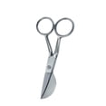 thumbnail image 2 of serony 7" Duckbill Applique Scissors for Thread Tufted Carpet Applique Duckbill Blade Scissors Handles Applique Duckbill Fabric Shears Silver, 2 of 9