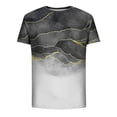 thumbnail image 5 of UVEASISHA Liquidation Chemise Homme Grande Taille Manches Courtes T-Shirt Graphique Imprimé 3D Hauts Muscle Décontracté Ample Col Rond Chandail Vêtements Tendance 2025, 5 of 5