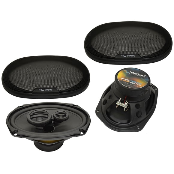 Harmony Audio HA-R69 Car Stereo Rhythm Series 6x9 Replacement 450W Speakers