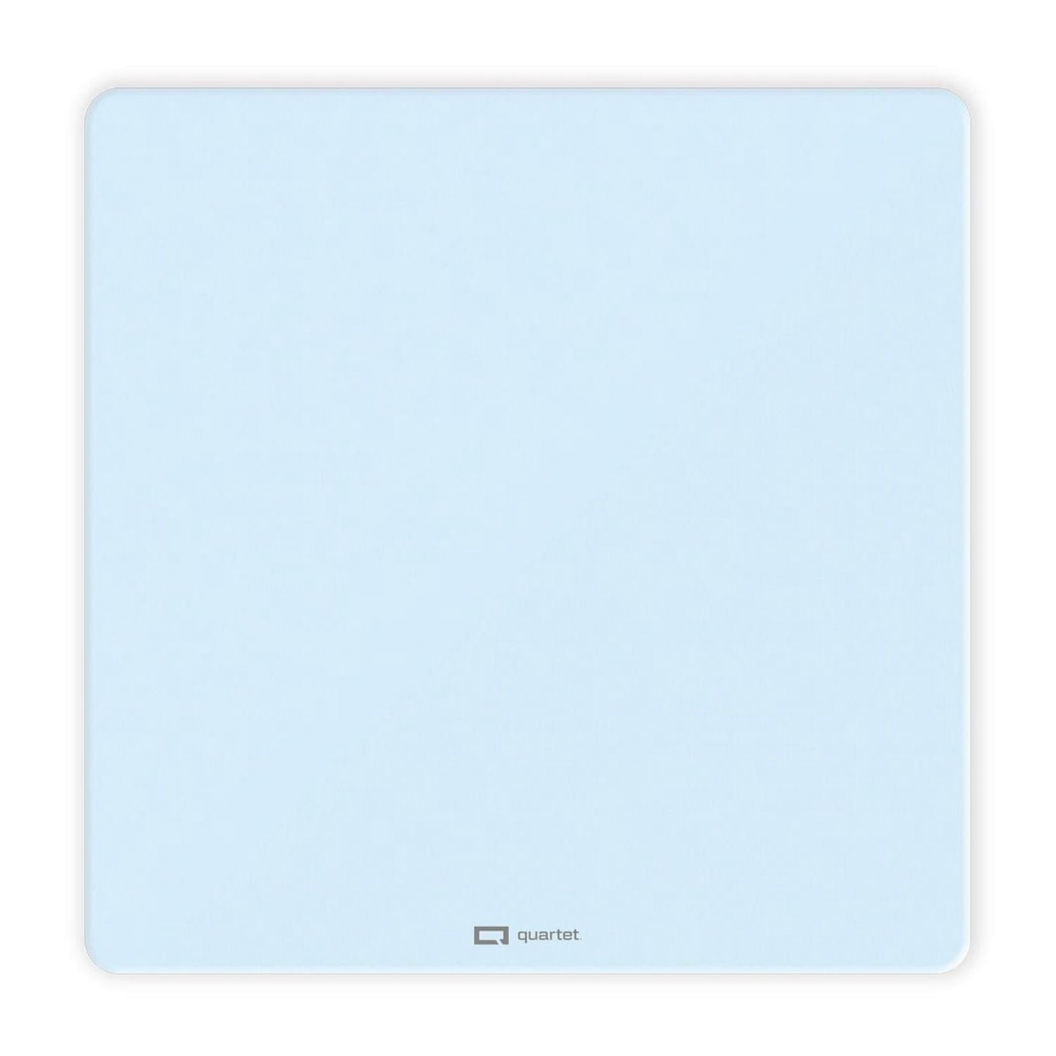 Quartet Tuile en étain effaçable à sec magnétique, sans cadre, couleurs assorties, 12 po x 12 po