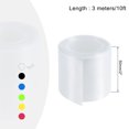 thumbnail image 2 of Unique Bargains 50mm Flat 10ft Clear PVC Heat Shrink Tube Wraps Battery Wrap for Big Battery Pack, 2 of 5