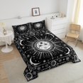 thumbnail image 4 of Erosebridal Star Moon Bedding Full Comforter Set, Starry Sky Down Comforter, Planet Cosmic Decor, Reversible 3-Piece, 4 of 8