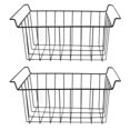 thumbnail image 1 of CUITING Freezer Basket  2Pcs Chest Freezer Bins Deep Freezer Wire Basket Storage Bin with Handles  Hanging Stackable Chest Freezer Storage Baskets Fwor Pantry Home, 1 of 9