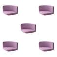 thumbnail image 3 of kurtrusly Trilateral Chair Covers Wide Application And Strong Elastic Chair Protection Made Easy Polyester Cover Chairs Decoration Light purple 5Set, 3 of 6