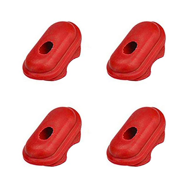 Maytalsory 5 PCS Charge Port Cover Silicone Dust-proof Waterproof M 1 hole 4pcs 1Set
