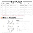 thumbnail image 2 of Birdeem Womens Fashion Casual Solid Color Waist Slim Wave Point Printing Bikinis Sets, 2 of 10